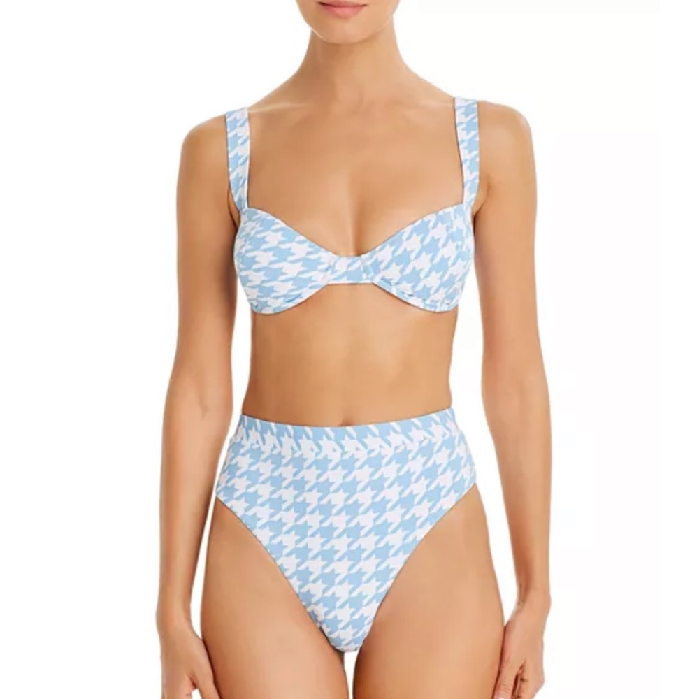 Aqua Swim Fall Voyage Bandeau Bikini Top & Bottoms Bloomingdale’s Exclusiveve